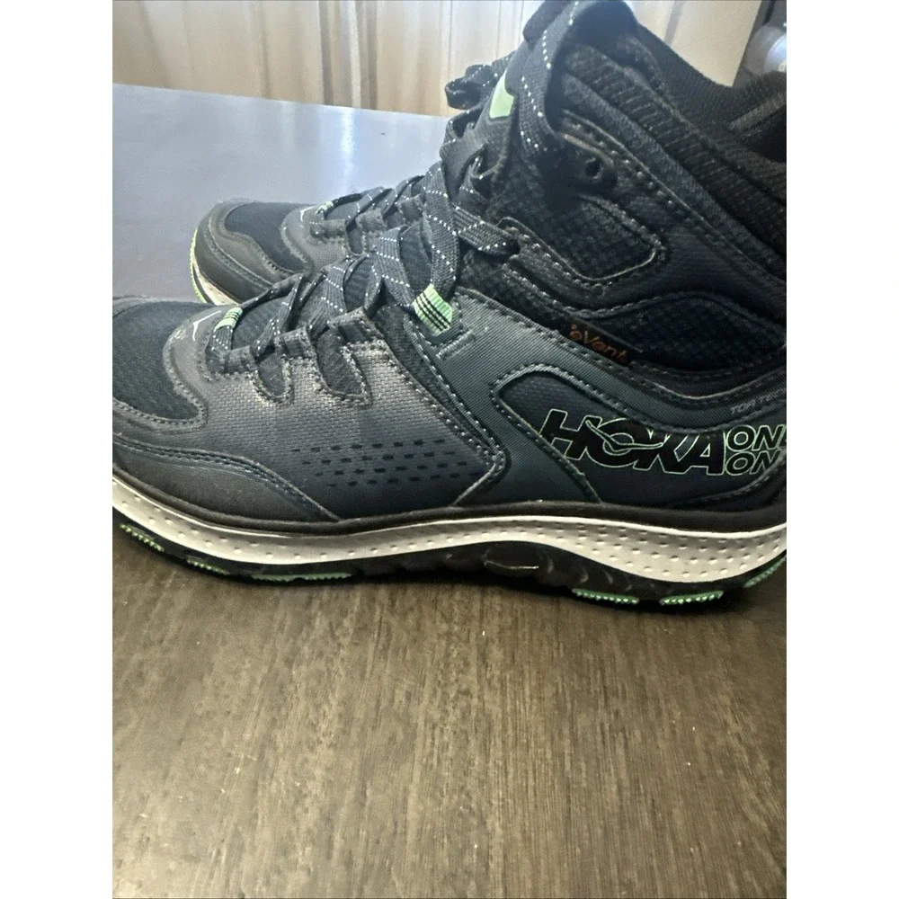 HOKA ONE ONE Womens  Tor Tech Mid Hiking Shoes Size 10 W TOR Tech Mid WP